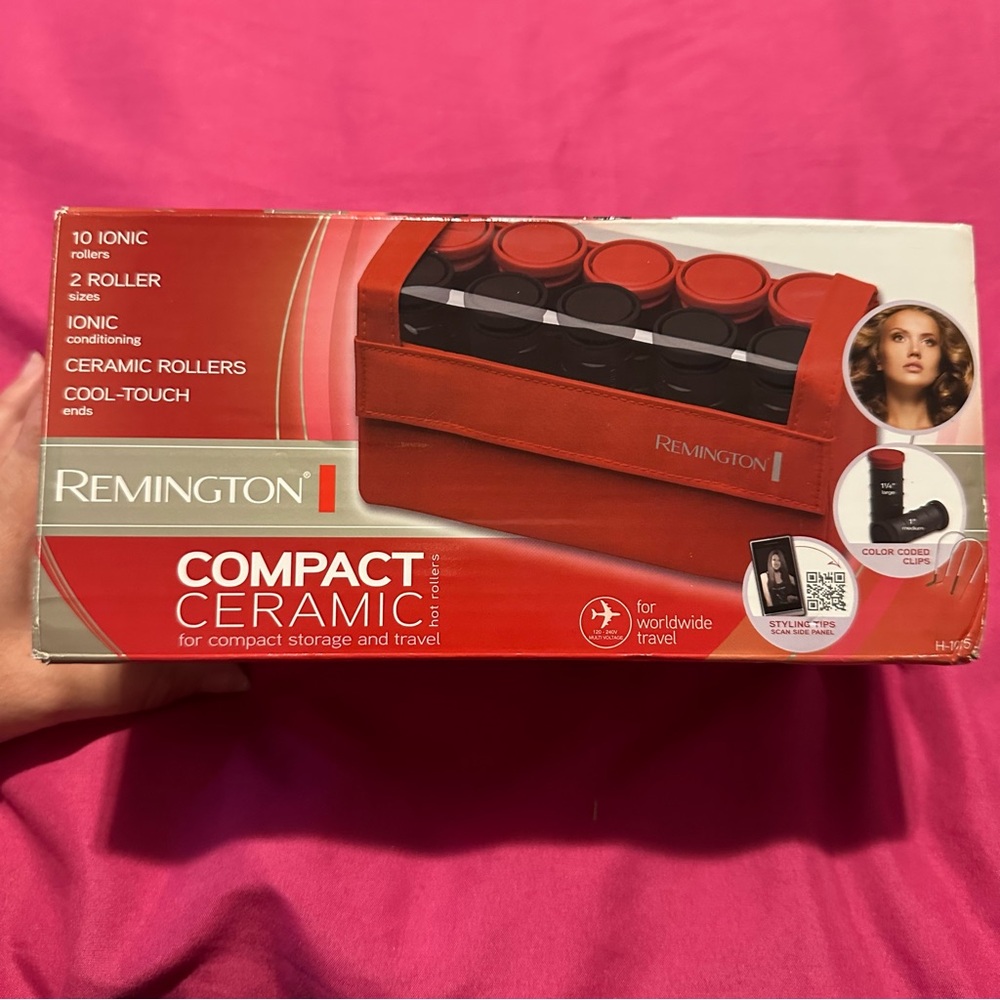 Remington travel Compact Ceramic Hair Rollers